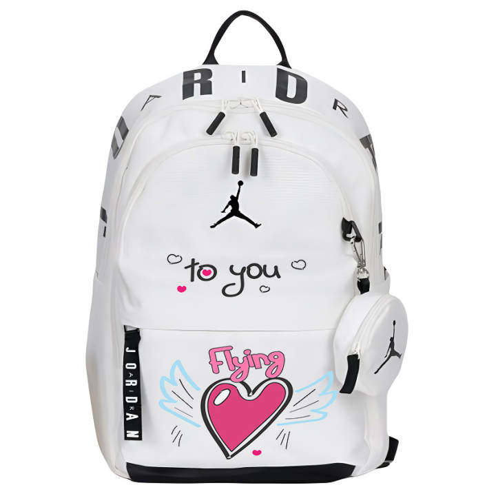 Jordan Jordan Polyester Backpack Unisex White