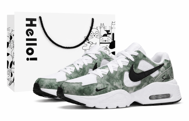 Nike Nike Air Max Fusion Running Shoes Men's Low Top Green