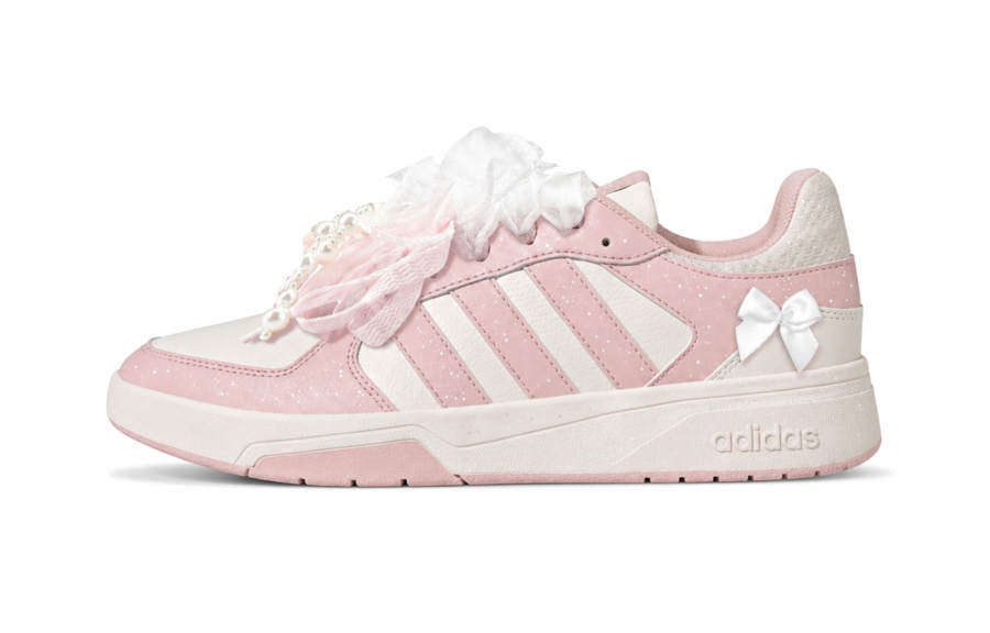 Adidas Adidas COURTBEAT Skateboard Shoes Women's Low Top White
