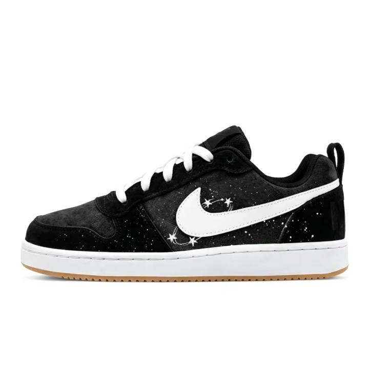 Nike Nike Court Borough Skateboard Shoes Men's Low Top White/Black