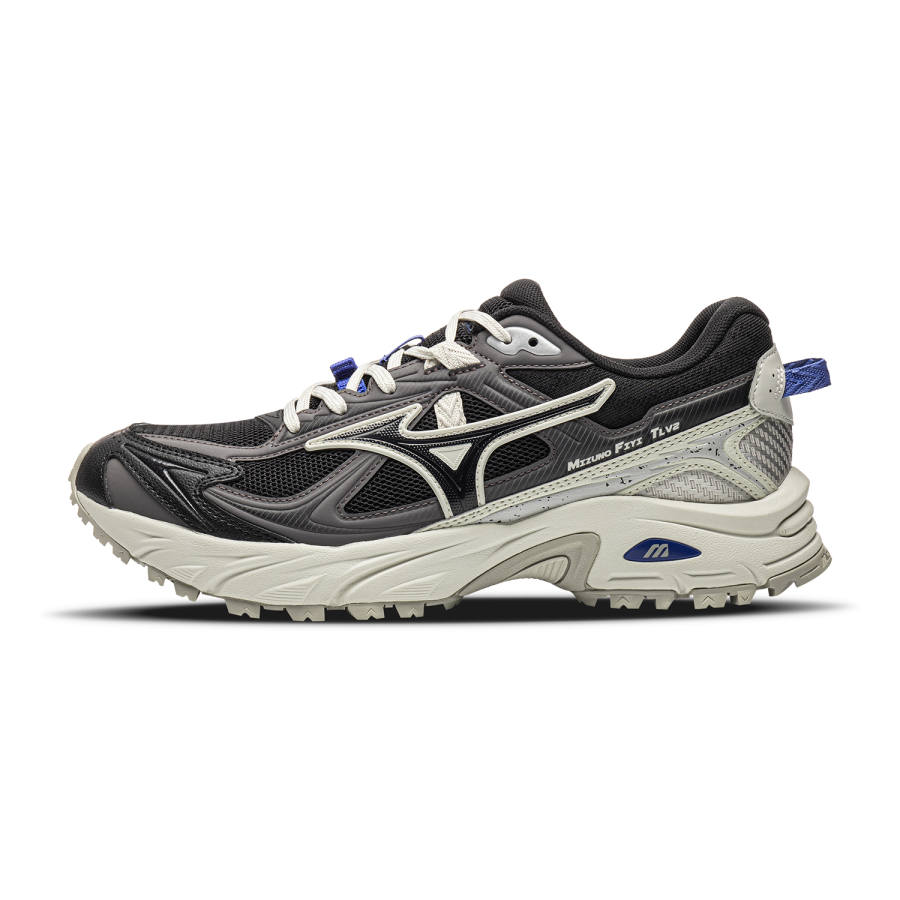 Mizuno FIYI TL Running Shoes Unisex Low Top Jet Black/Refined Blue/Light Gray
