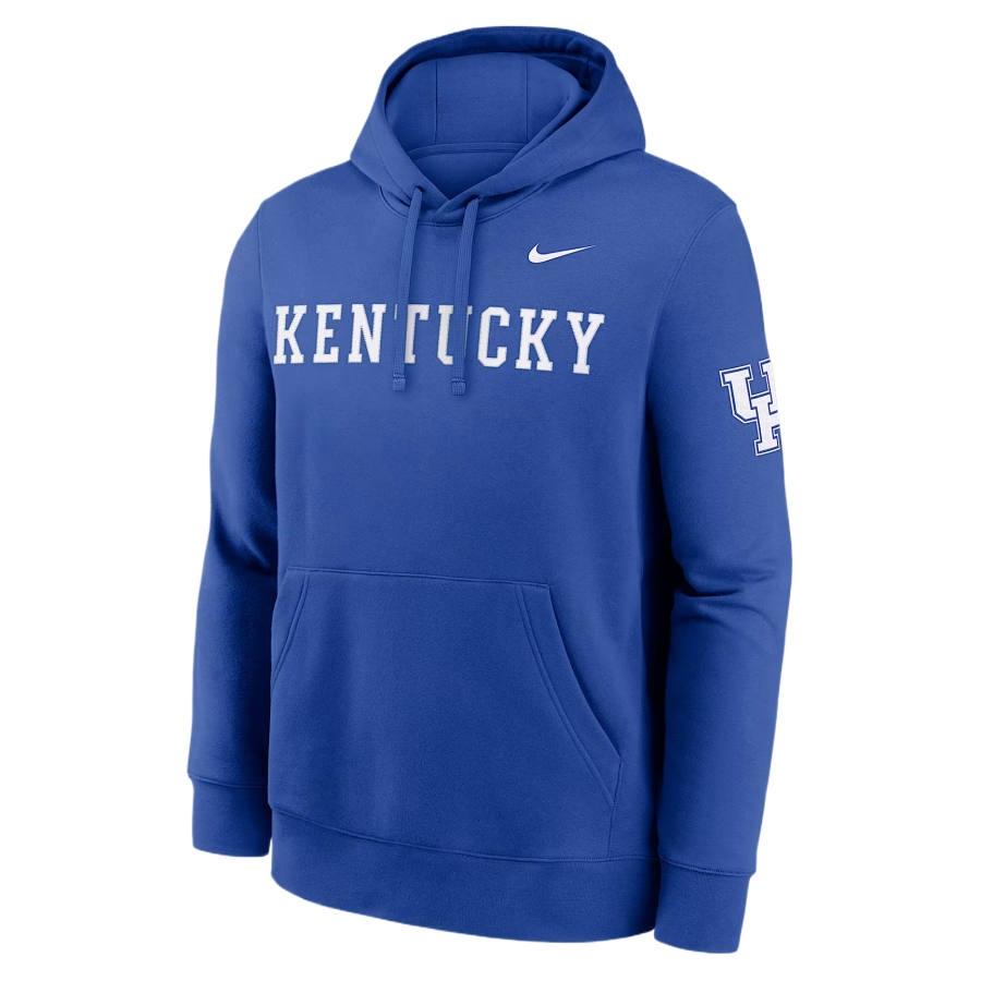 Nike Nike College Sweatshirts Men's Royal Gaming Hooded Non Detachable Moderate