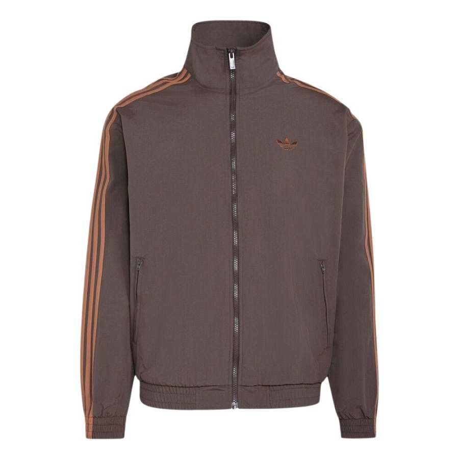 Adidas Originals Firebird Jackets Men's Aurora Coffee Stand Collar Thin