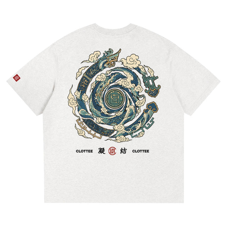 CLOT T Shirts Men's Crew Neck Moderate Straight Fit