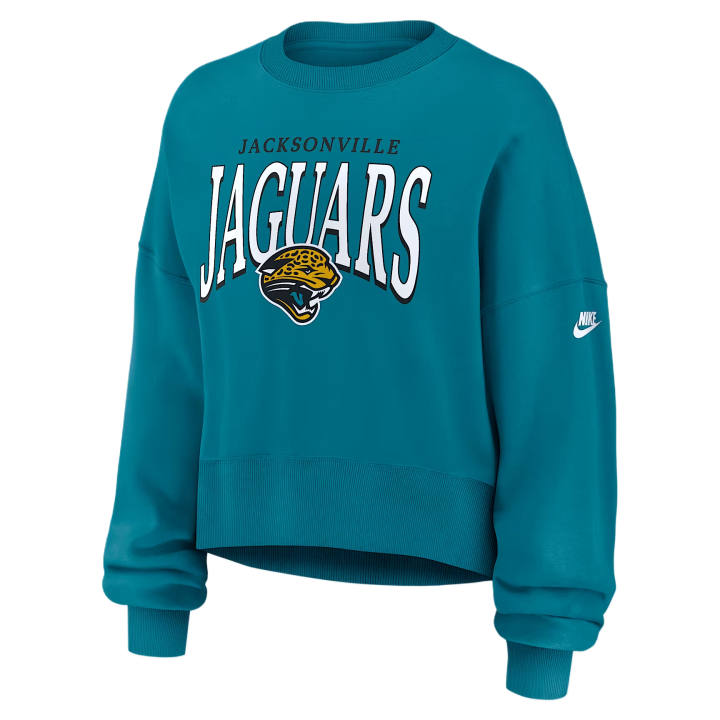 Nike Nike NFL Sweatshirts Women's Turquoise Crew Neck Moderate