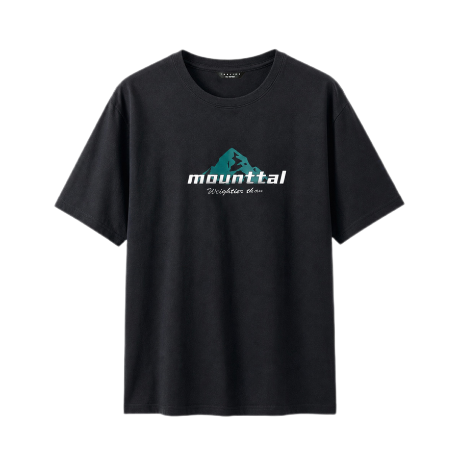 Tonlion T Shirts Men's Crew Neck Moderate Straight Fit