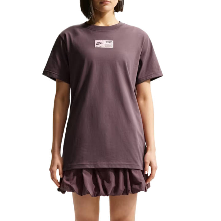 Nike Nike Sportswear Classics T Shirts Women's Ink Vein Black Crew Neck