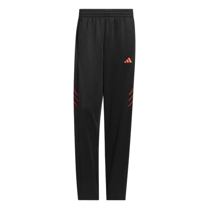Adidas Adidas BASKETBALL Knitted Sweatpants Men's Black/Solar Turbo Moderate