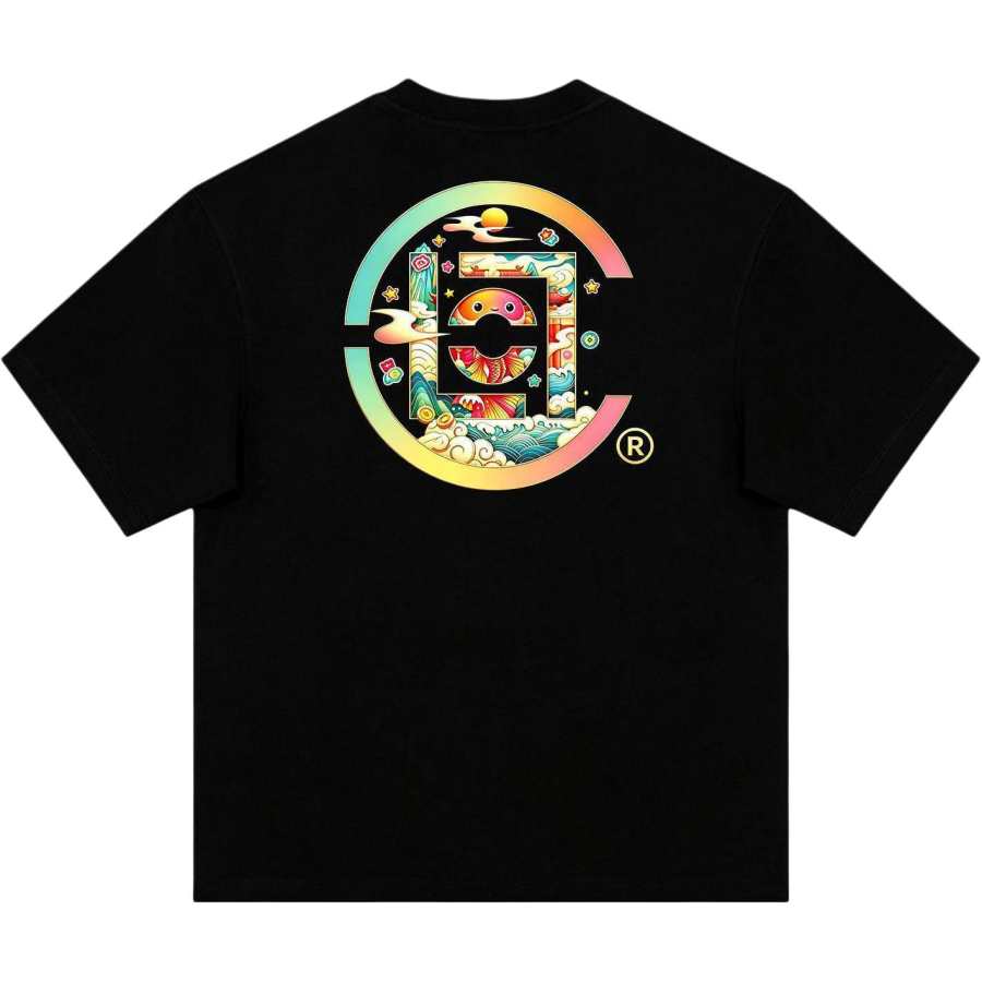 CLOT T Shirts Unisex Crew Neck Thin Straight Fit