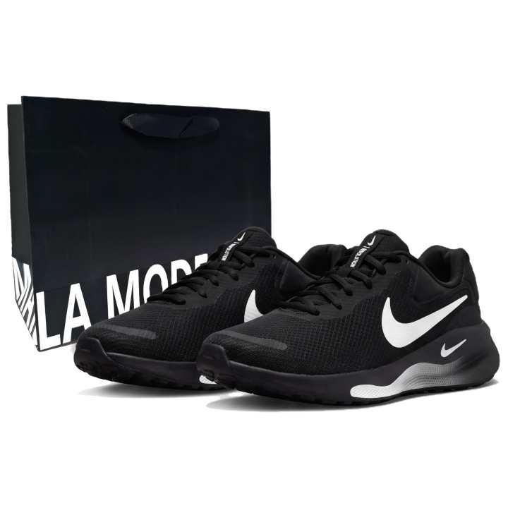 Nike Nike REVOLUTION 7 Running Shoes Unisex Low Top Black/White