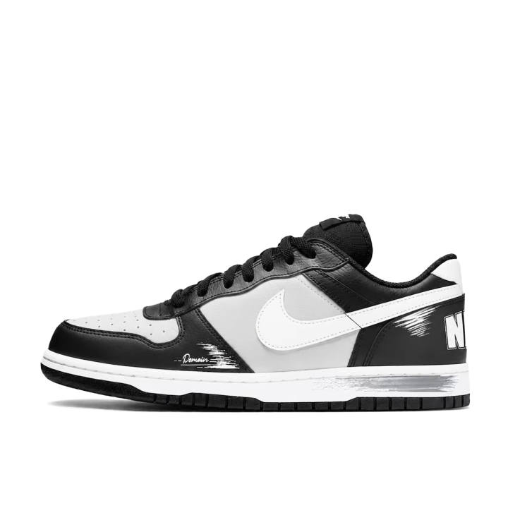 Nike Nike Big Skateboard Shoes Men's Low Top Black