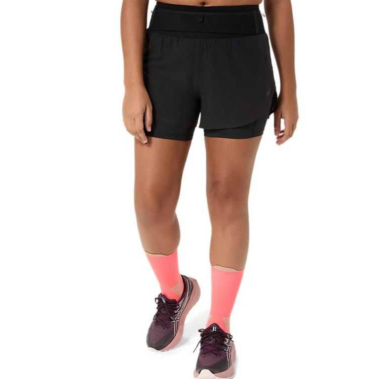ASICS ASICS FUJITRAIL Running Shorts Women's Performance Black Moderate