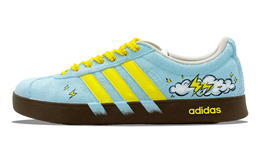 Adidas Adidas VL COURT 2.0 German Army Trainers Unisex Low Top Black