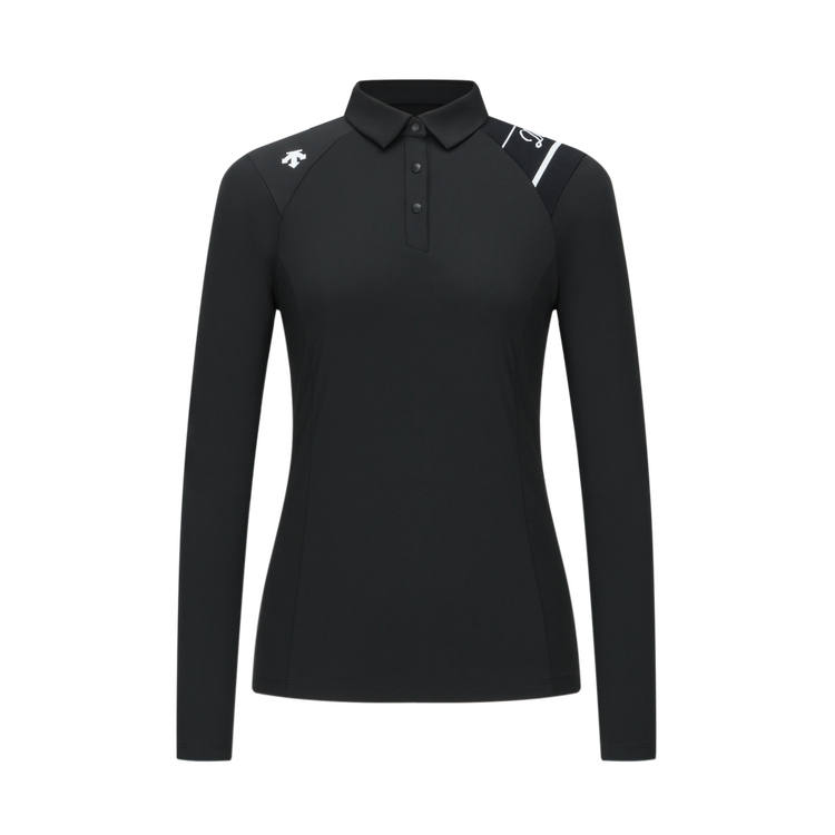 DESCENTE PRO Golf Clothing Women's Lapel Moderate