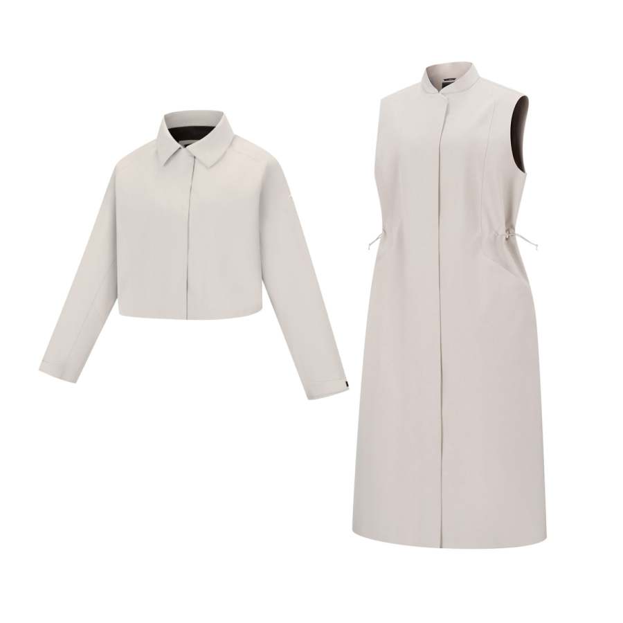 Li-Ning Li Ning Gold Logo | Skirt Set Women's