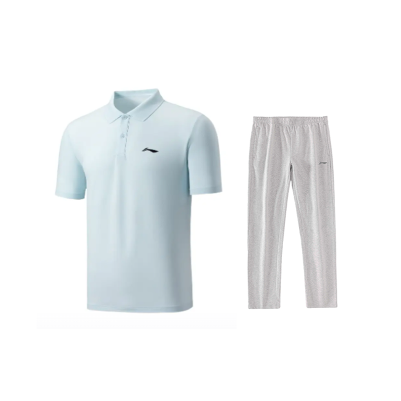 Li-Ning Li Ning Casual Sportswear Men's Polo Collar Moderate