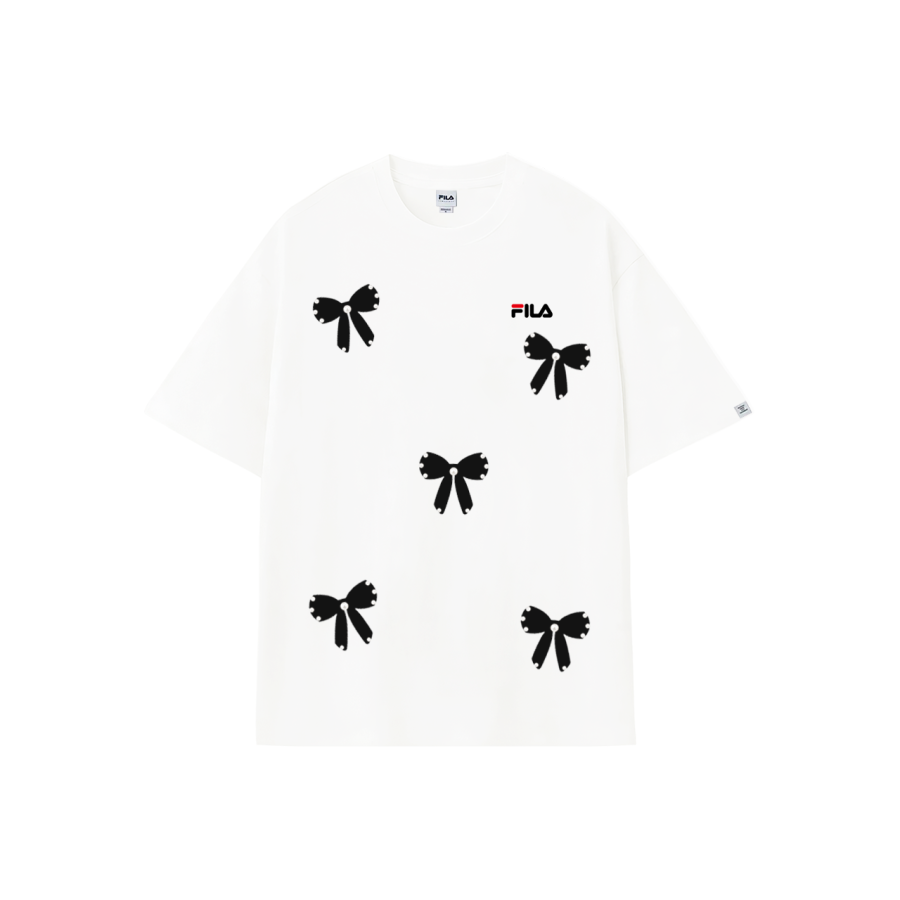 FILA T Shirts Unisex Crew Neck Moderate
