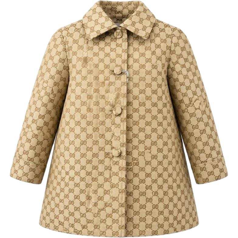 GUCCI GUCCI Kids Jackets Lapel Moderate