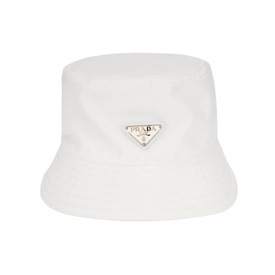 PRADA 【Replicated_PM】triangle-logo bucket hat