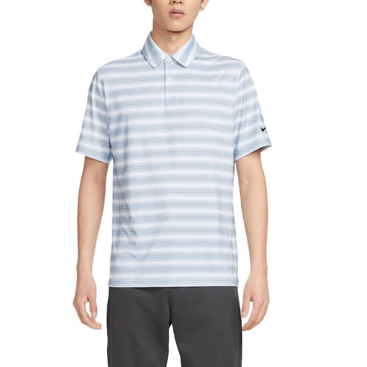 Nike Nike Golf Clothing Men's White/White/Black Polo Collar Moderate