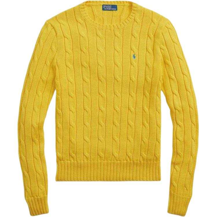 Polo Ralph Lauren FW23 Knitwear Standard Women's Yellow