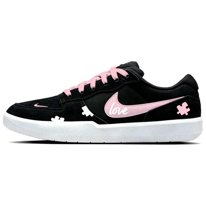 Nike Nike SB Force 58 Skateboard Shoes Unisex Low Top White