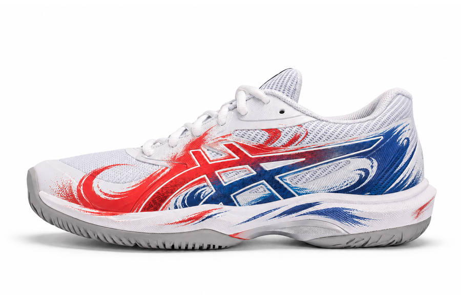 ASICS GAME FF Tennis Shoes Unisex Low Top Red