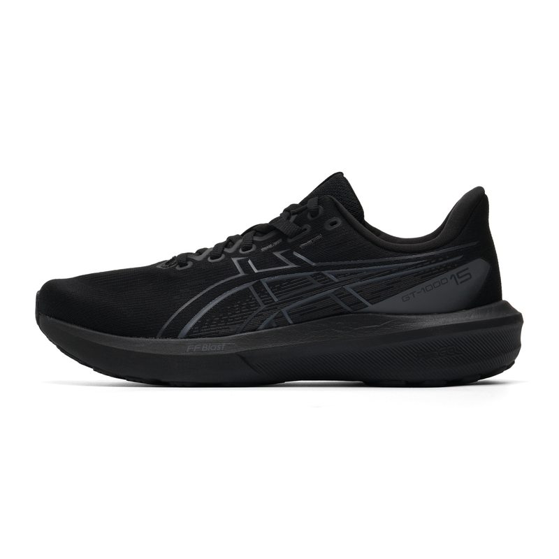 ASICS GT 1000 15 Abrasion Resistant Breathable Running Shoes Men's Black