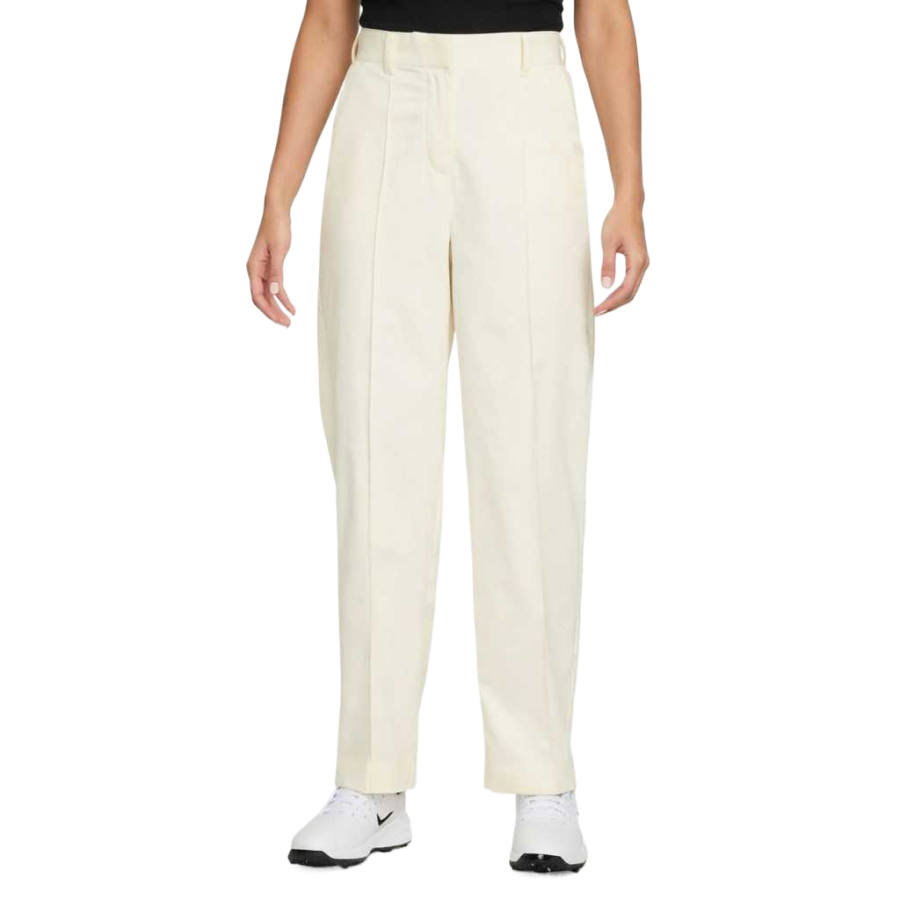 Nike Nike GOLF CLUB DRI FIT Casual Pants Women's White Moderate Straight Fit Pants