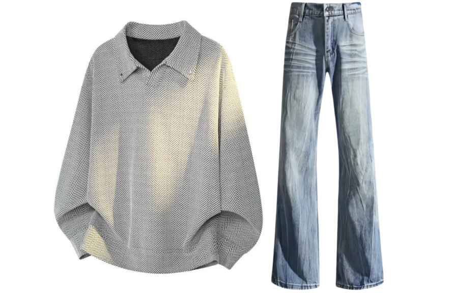 GWAF Casual Sportswear Unisex Lapel Moderate