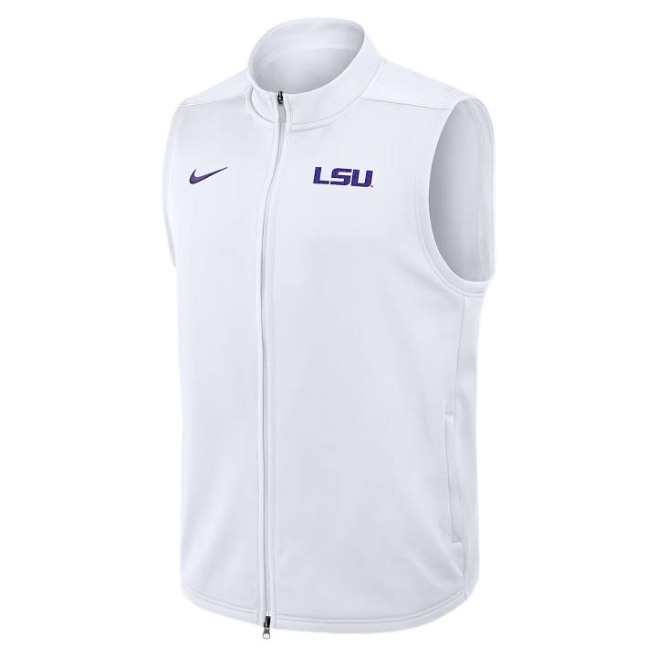 Nike Nike College Vests Men's White Stand Collar