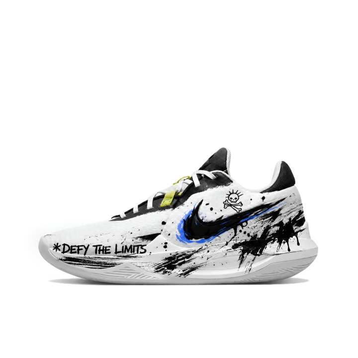 Nike Nike Precision 6 Basketball Shoes Men's Low Top White/Blue/Black