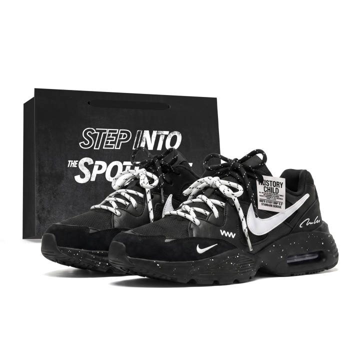 Nike Nike Air Max Fusion Running Shoes Men's Low Top Black/White