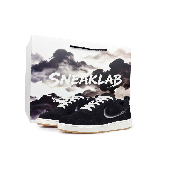 Nike Nike Court Borough 2 Skateboard Shoes Men's Low Top Black, White