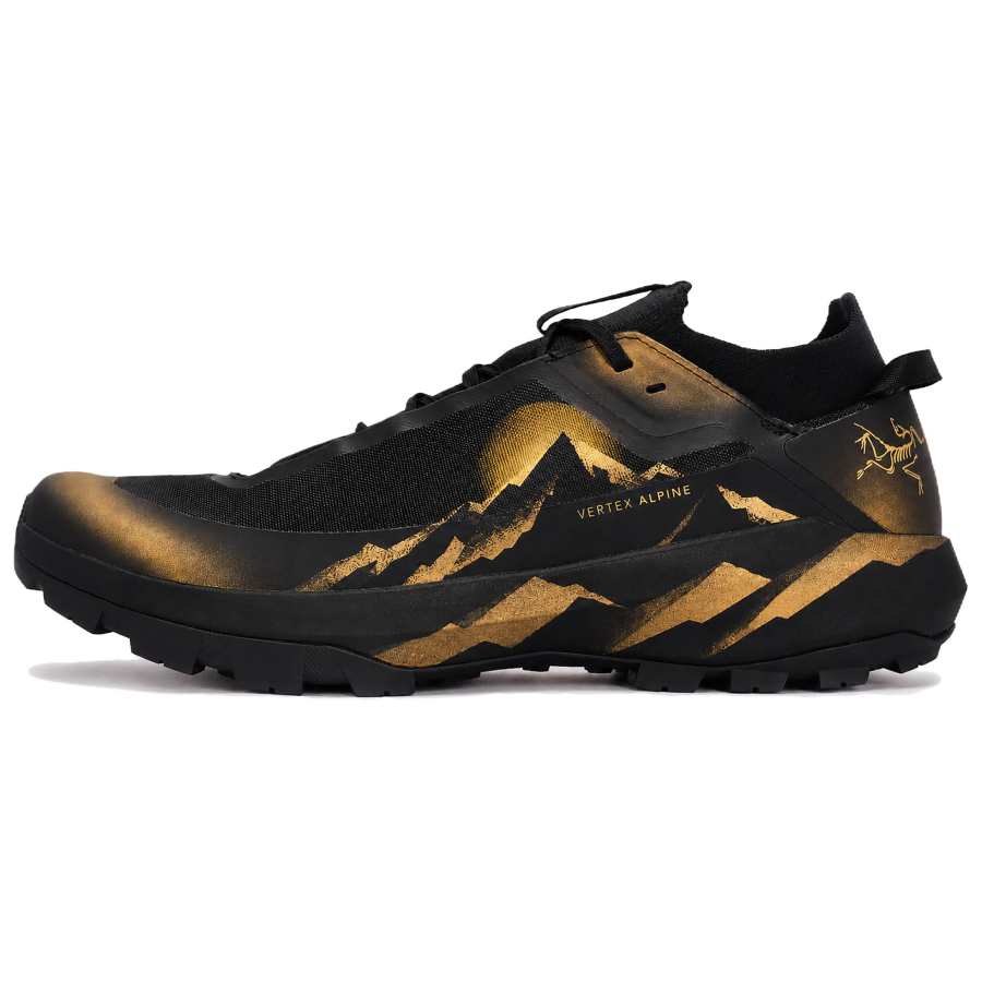 Arcteryx VERTEX ALPINE Mountaineering & Hiking Shoes Men's Low Top Gold