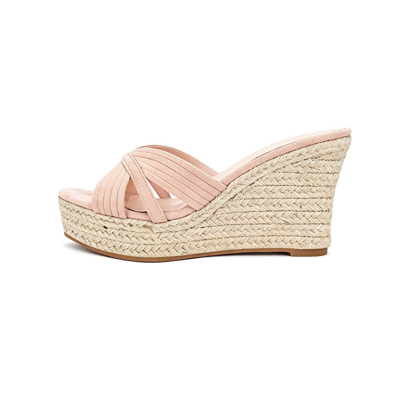 Barbie Slide Slippers Women's Apricot
