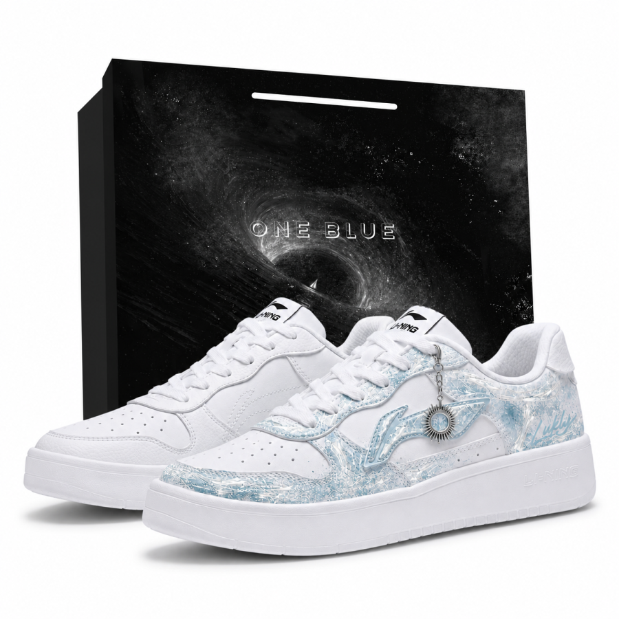 Li-Ning Li Ning Floating Boat Skateboard Shoes Men's Low Top White