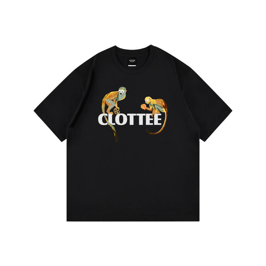 CLOT T Shirts Men's Crew Neck Moderate Straight Fit