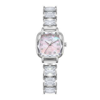 Lee Shiny Colors Collection Wrist Watches Quartz Movement Mother of Pearl Color Watch Dial Women's Watch
