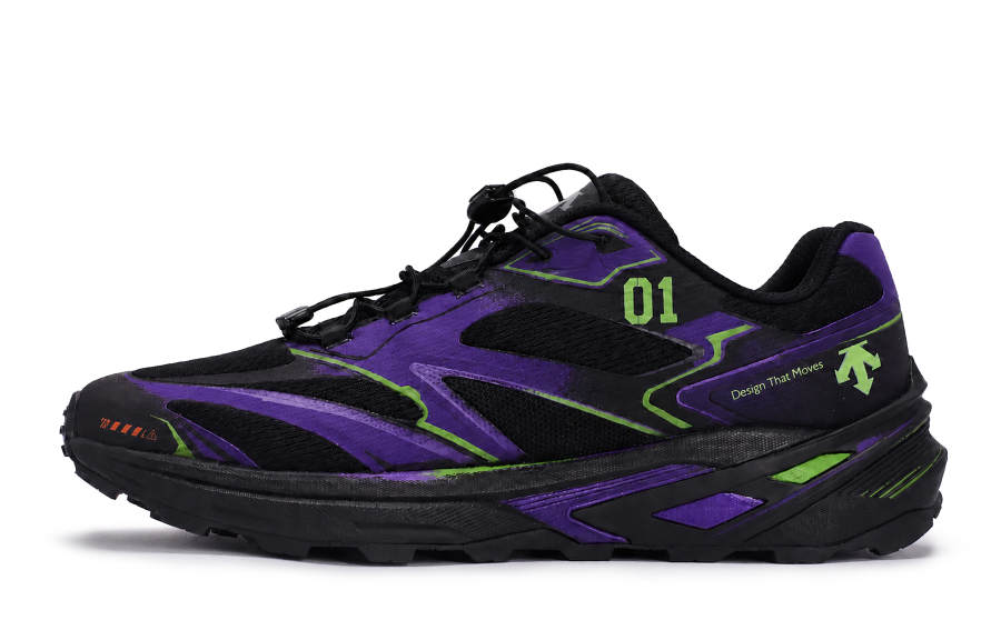 DESCENTE RUNNING Casual Shoes Men's Low Top Green
