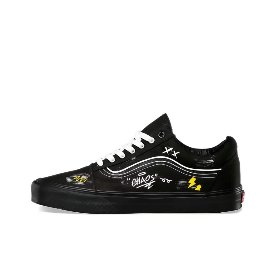Vans Old Skool Skateboard Shoes Unisex Low Top Yellow