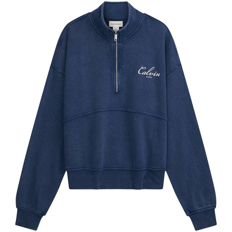 Calvin Klein Sweatshirts Women's Stand Collar Moderate