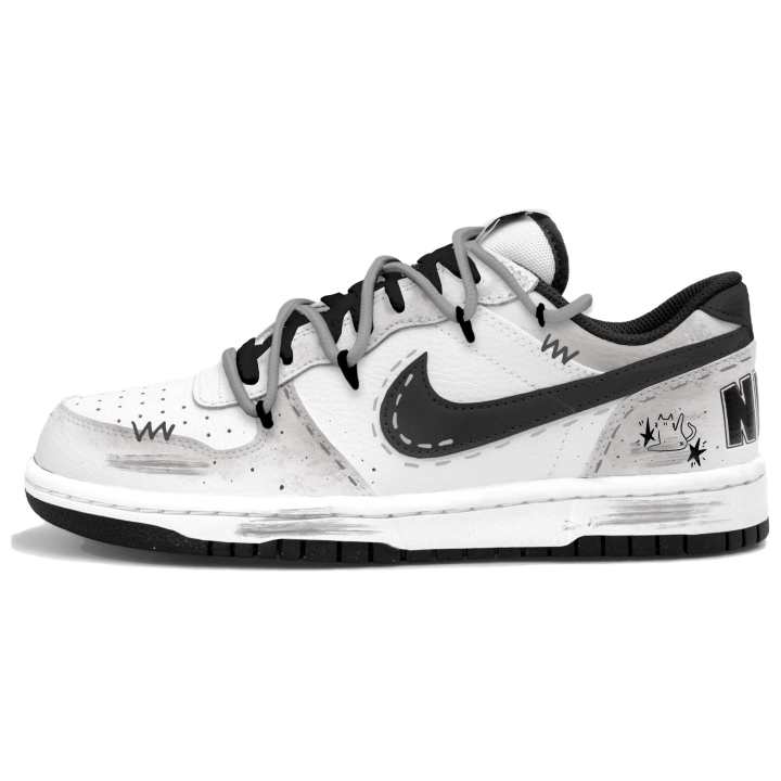 Nike Nike Big Skateboard Shoes Unisex Low Top Black