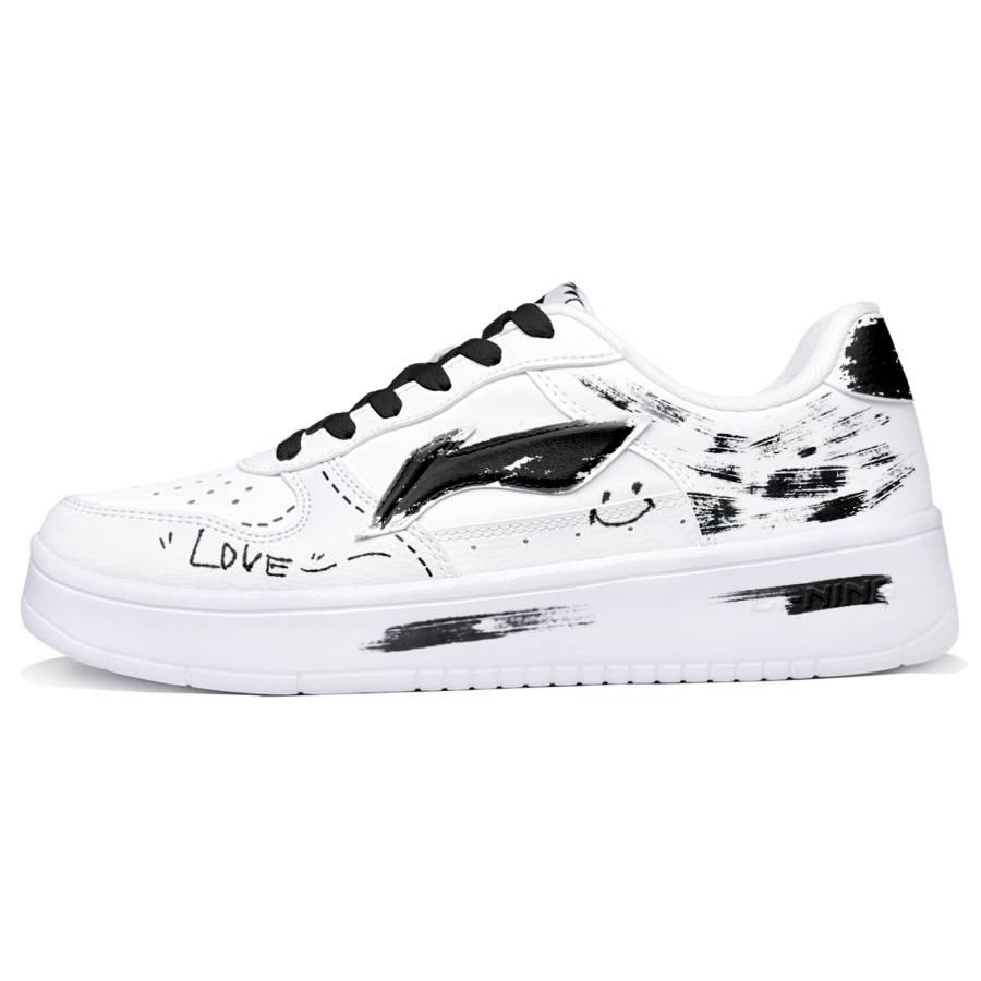 Li-Ning Li Ning Floating Boat Skateboard Shoes Men's Low Top Black/Silver Gray/Blue/Yellow