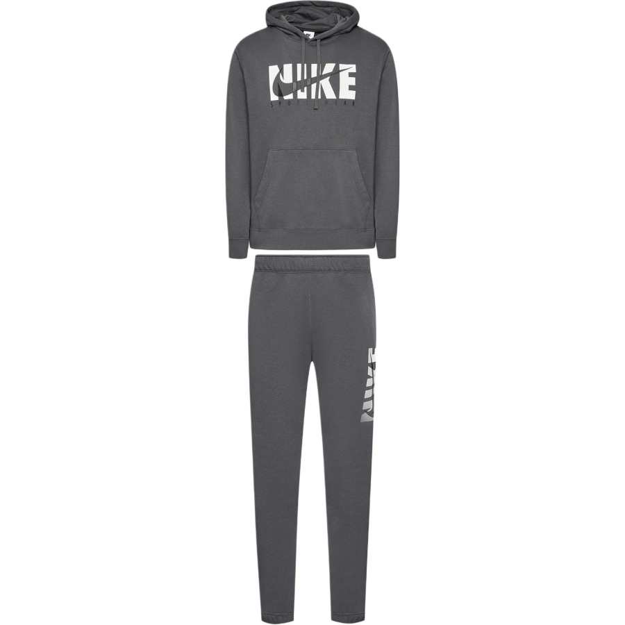 Nike Nike Casual Sportswear Men's Gray Top+Gray Pants Moderate