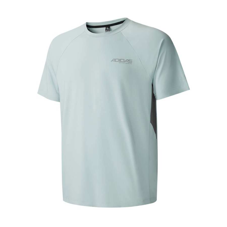 Adidas Adidas T Shirts Men's Light Green Crew Neck