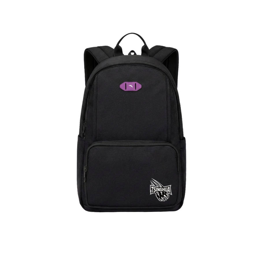 ANTA ANTA Basketball Collection Backpacks Basic Black & Royal Purple