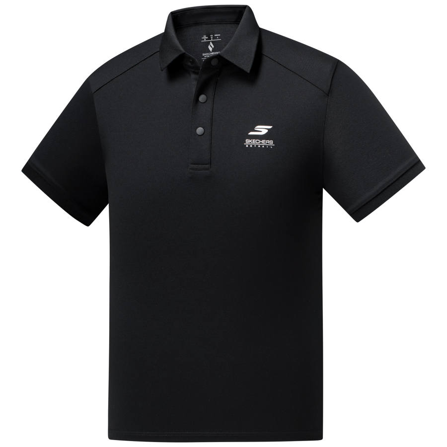Skechers Polo Shirts Unisex Lapel Moderate Straight Fit