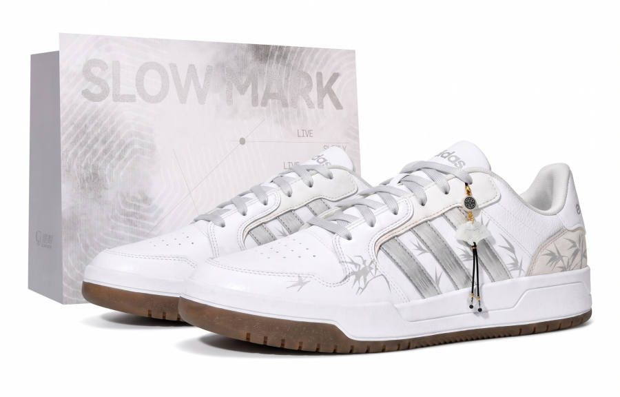 Adidas Adidas ENTRAP Skateboard Shoes Men's Low Top Silver