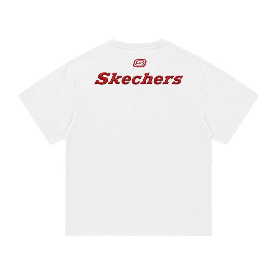 Skechers T Shirts Unisex Crew Neck Moderate Straight Fit